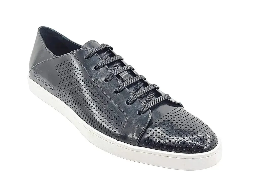 Fashion Lace-up Leather Sneaker youth culture