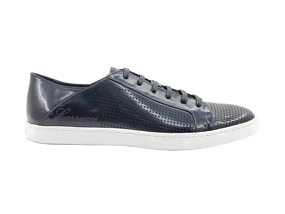 Fashion Lace-up Leather Sneaker youth culture