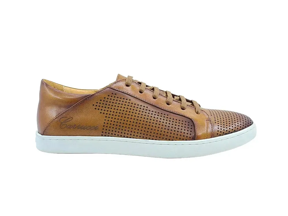 Fashion Lace-up Leather Sneaker youth culture