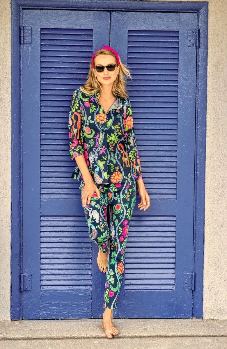 Forget Me Knot Top - Jungle Symphony graduation gown