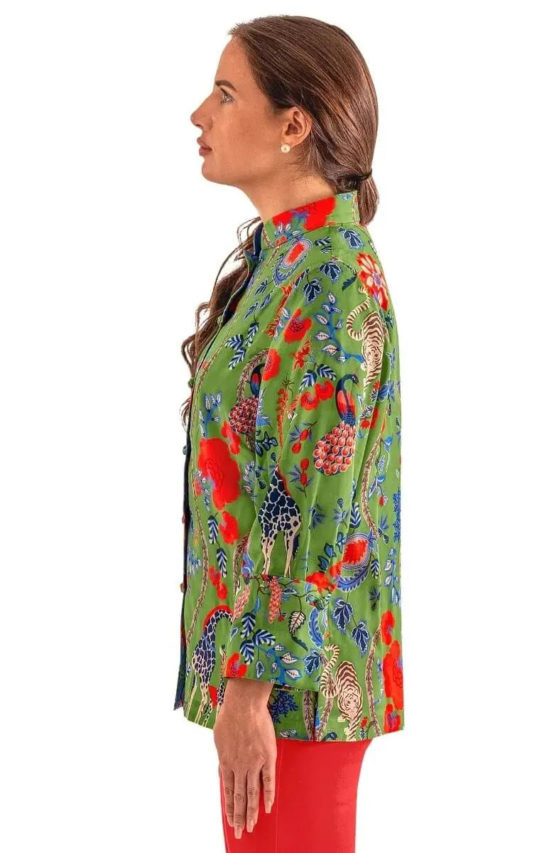 Forget Me Knot Top - Jungle Symphony graduation gown