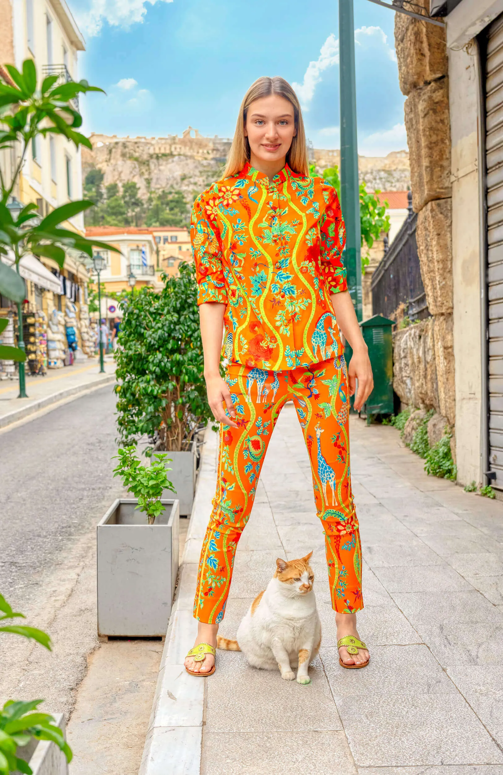 Forget Me Knot Top - Jungle Symphony graduation gown