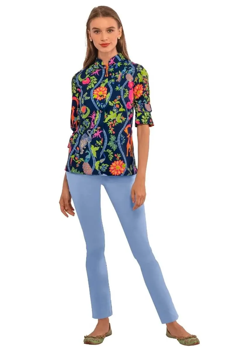 Forget Me Knot Top - Jungle Symphony graduation gown