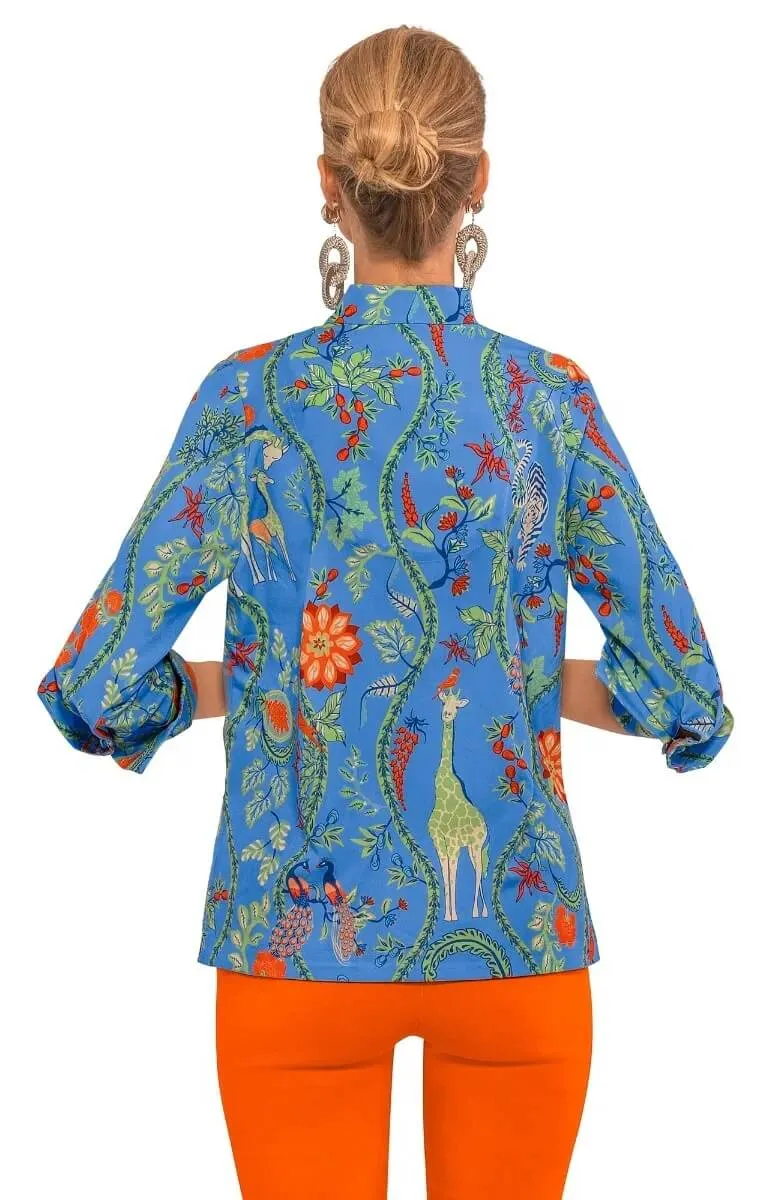Forget Me Knot Top - Jungle Symphony graduation gown