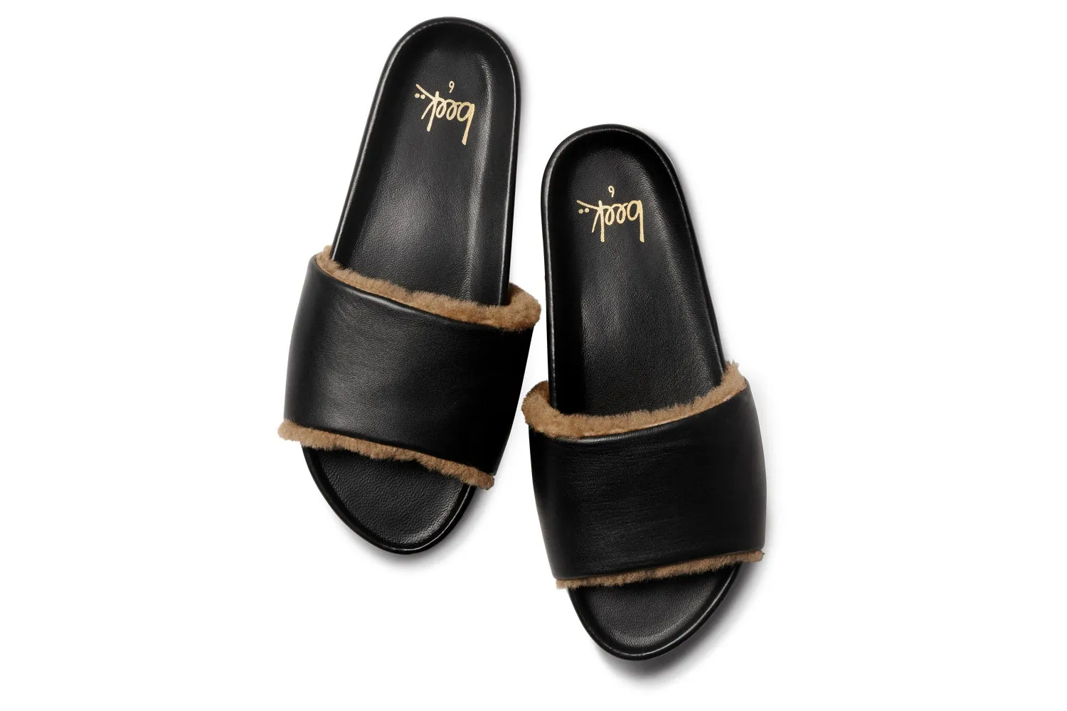 GALLITO SHEARLING - Black coastal mood