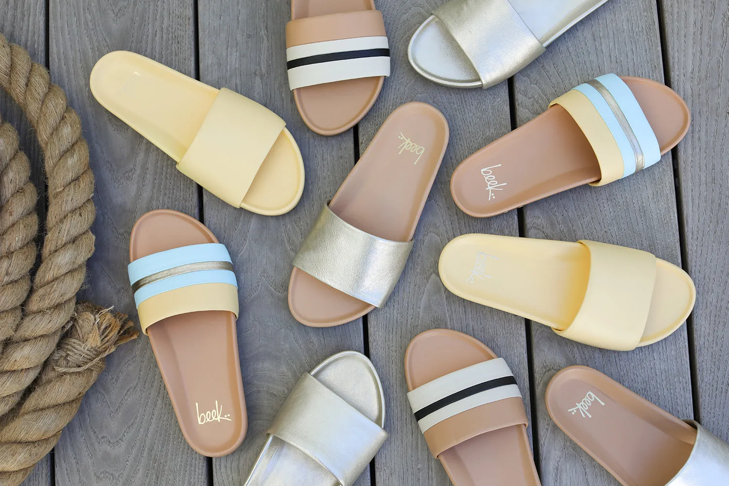 GALLITO STRIPE - Sky/Beach feel good