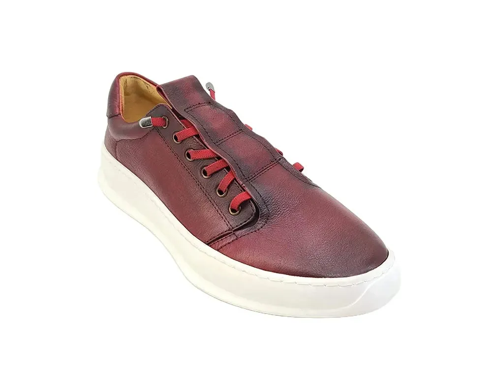 Genuine Calfskin Slip-On Sneakers youth culture