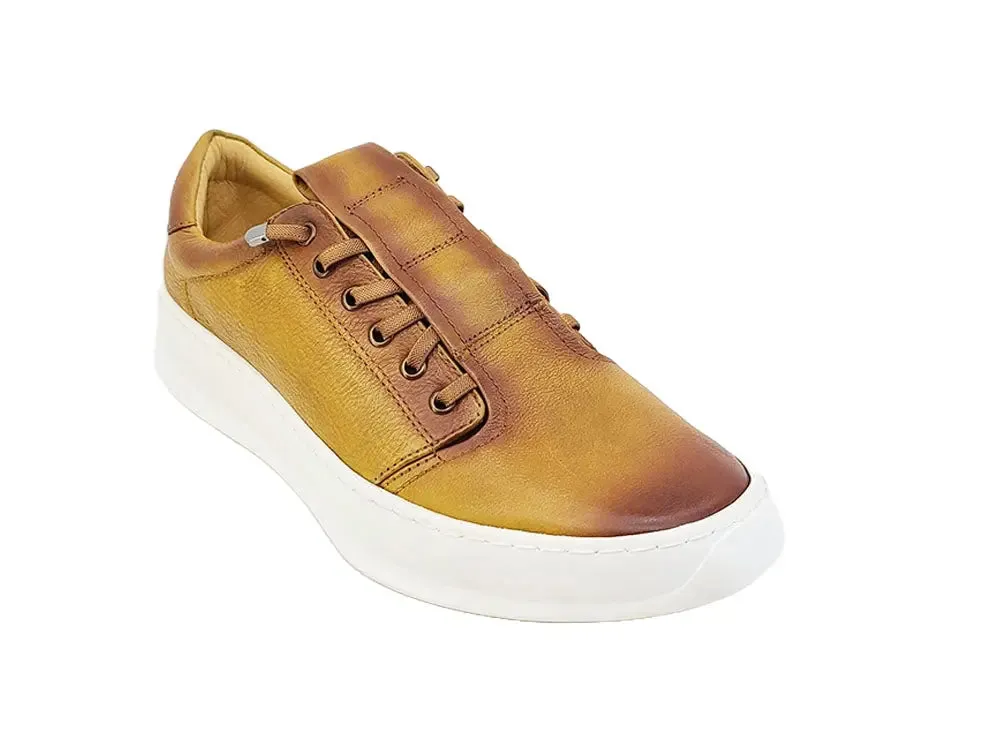 Genuine Calfskin Slip-On Sneakers youth culture