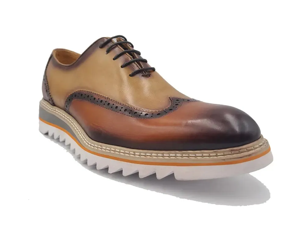 Gorgeous Two Tone Oxford Wingtip fashion trace