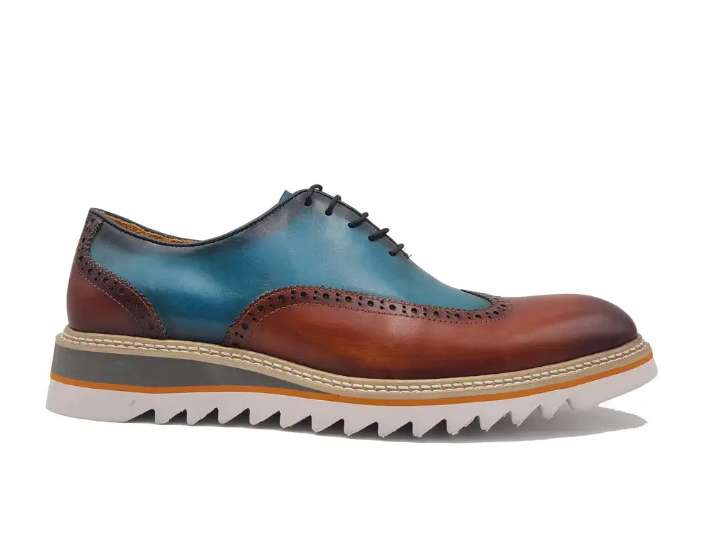 Gorgeous Two Tone Oxford Wingtip fashion trace