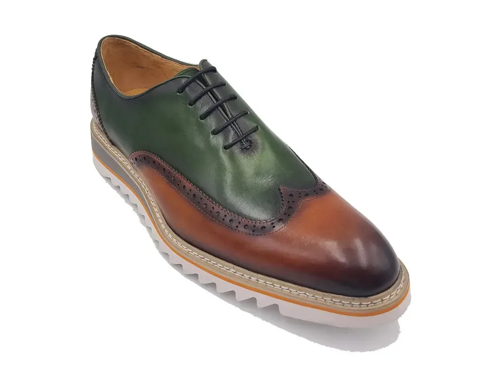 Gorgeous Two Tone Oxford Wingtip fashion trace