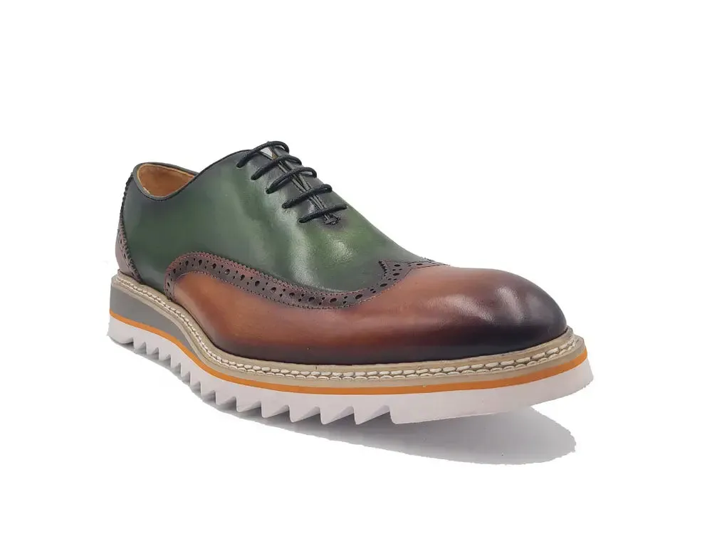 Gorgeous Two Tone Oxford Wingtip fashion trace