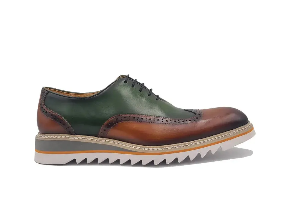 Gorgeous Two Tone Oxford Wingtip fashion trace