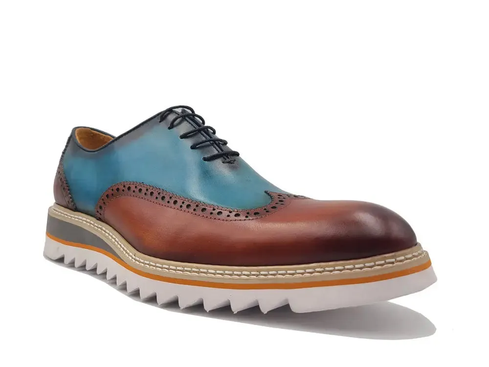 Gorgeous Two Tone Oxford Wingtip fashion trace