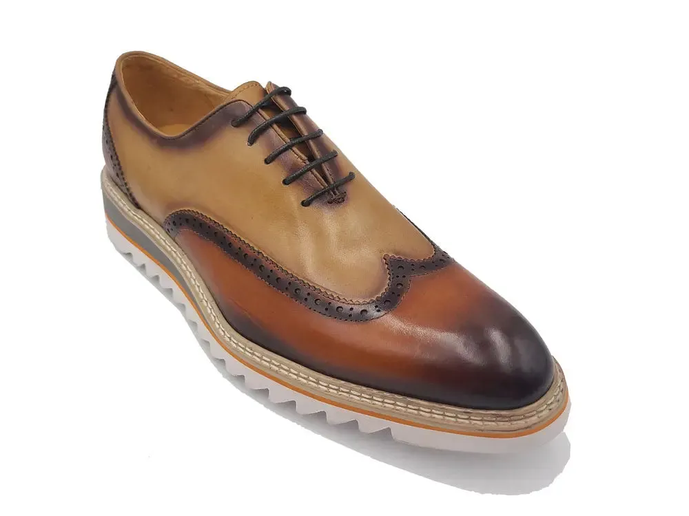 Gorgeous Two Tone Oxford Wingtip fashion trace