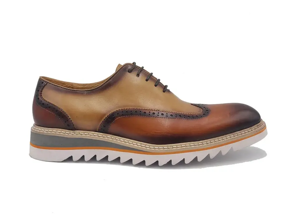 Gorgeous Two Tone Oxford Wingtip fashion trace
