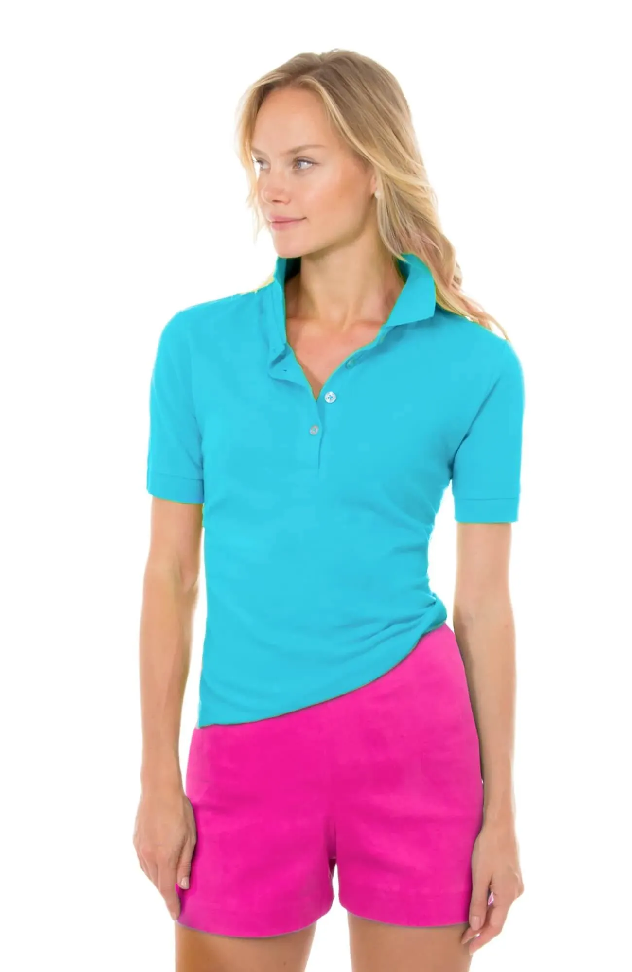 Gripeless Cotton Piqu?? Polo Shirt parent-child coord