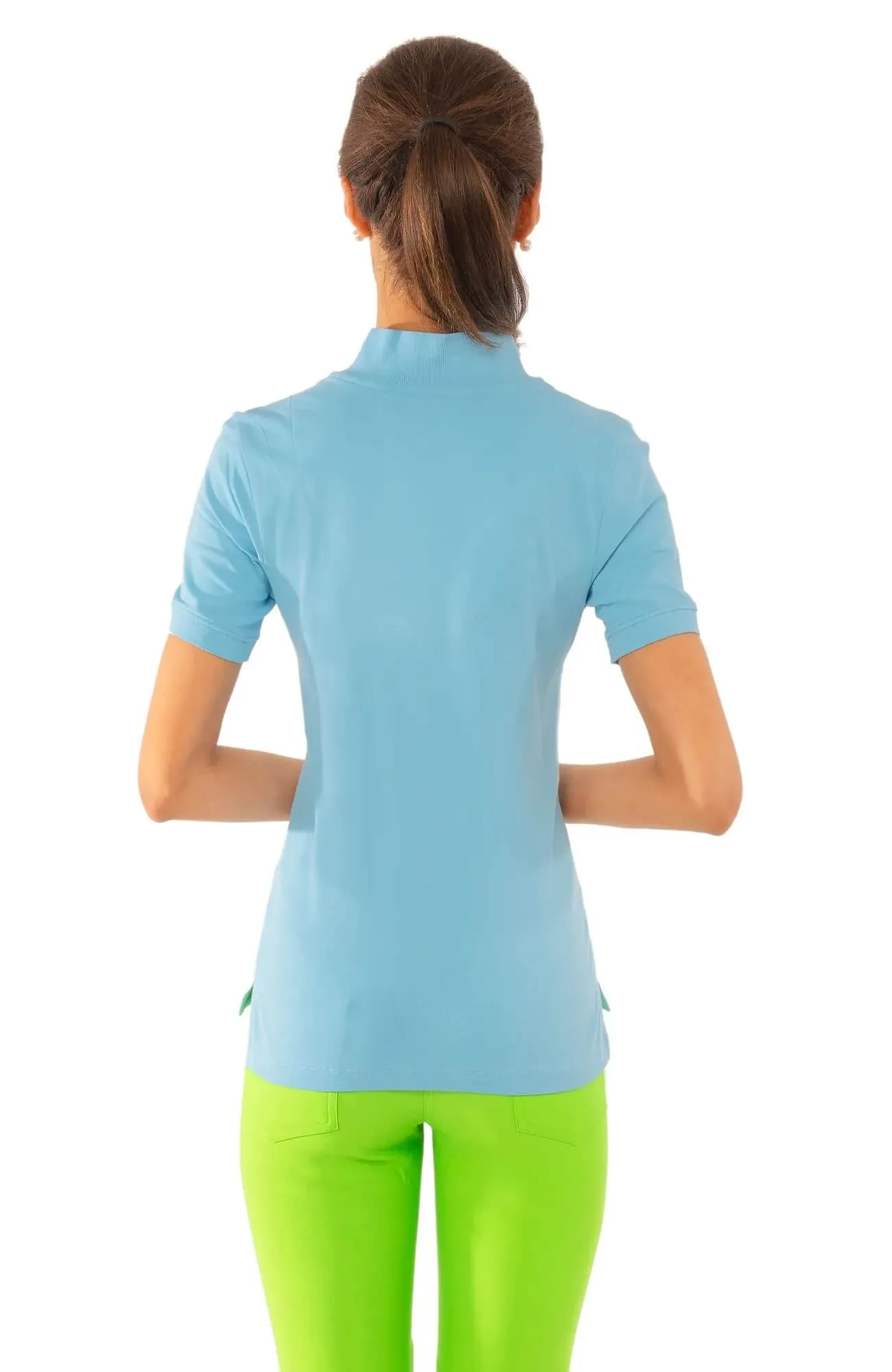 Gripeless Cotton Piqu?? Polo Shirt parent-child coord