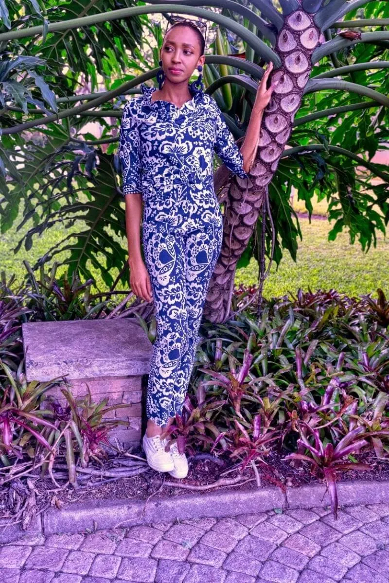GripeLess Pull On Pant - Flora sun-protection pants