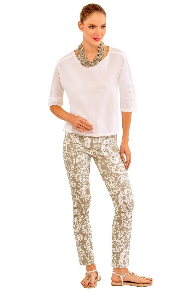 GripeLess Pull On Pant - Flora sun-protection pants