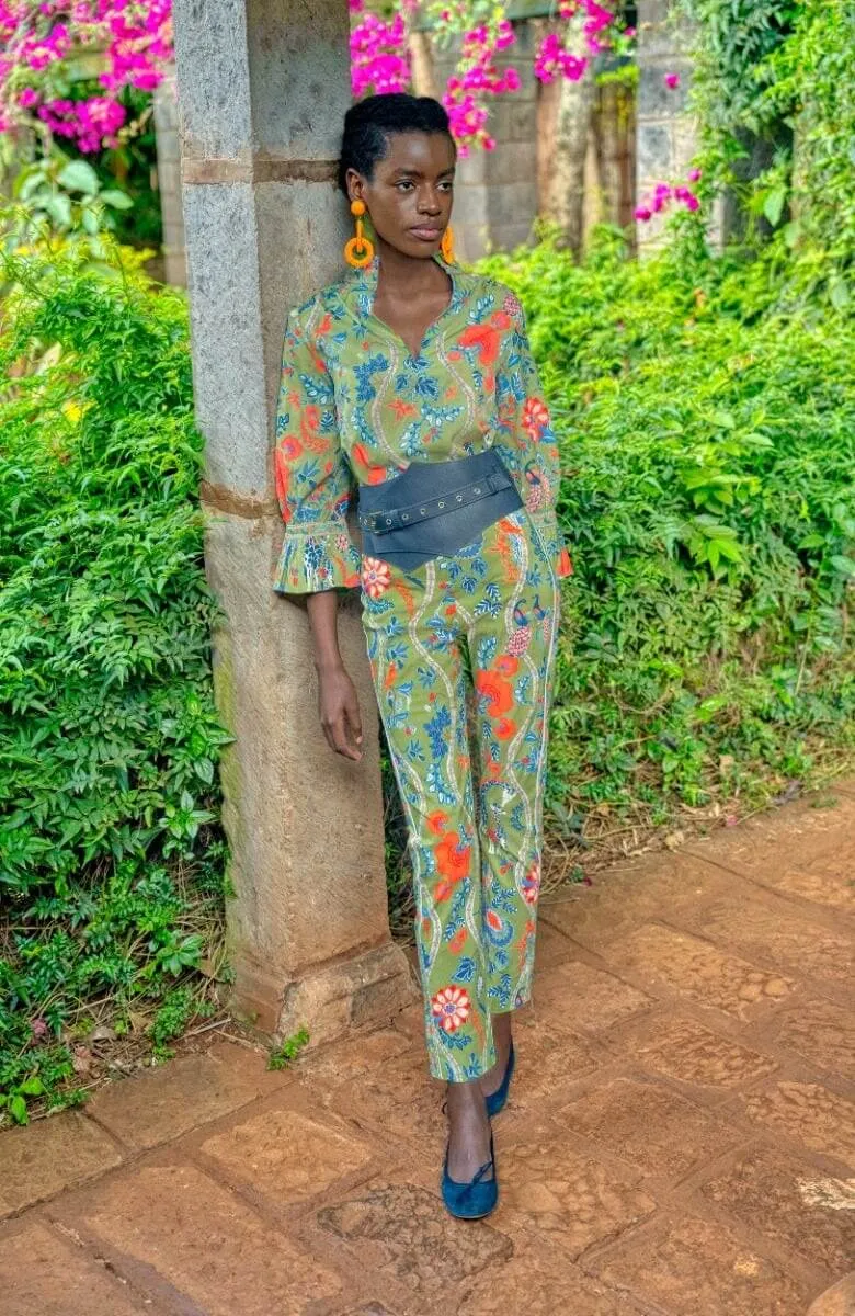 GripeLess Pull On Pant - Jungle Symphony breathable pants