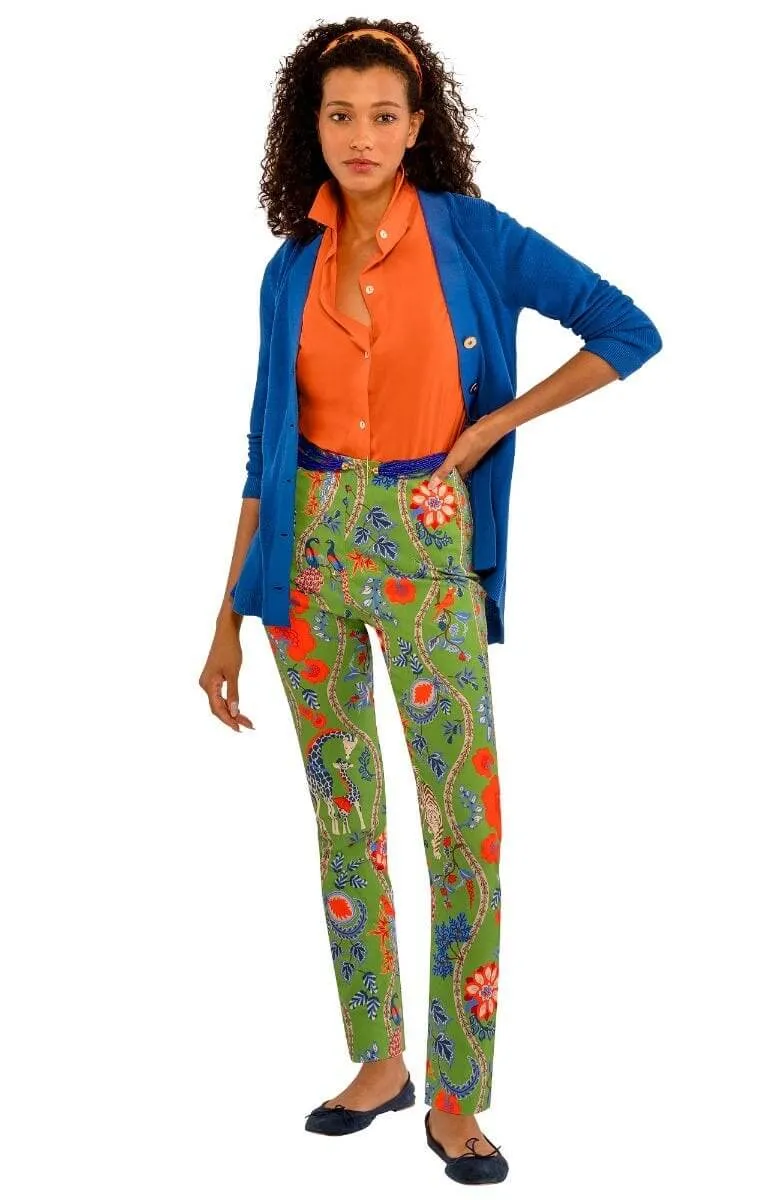 GripeLess Pull On Pant - Jungle Symphony breathable pants