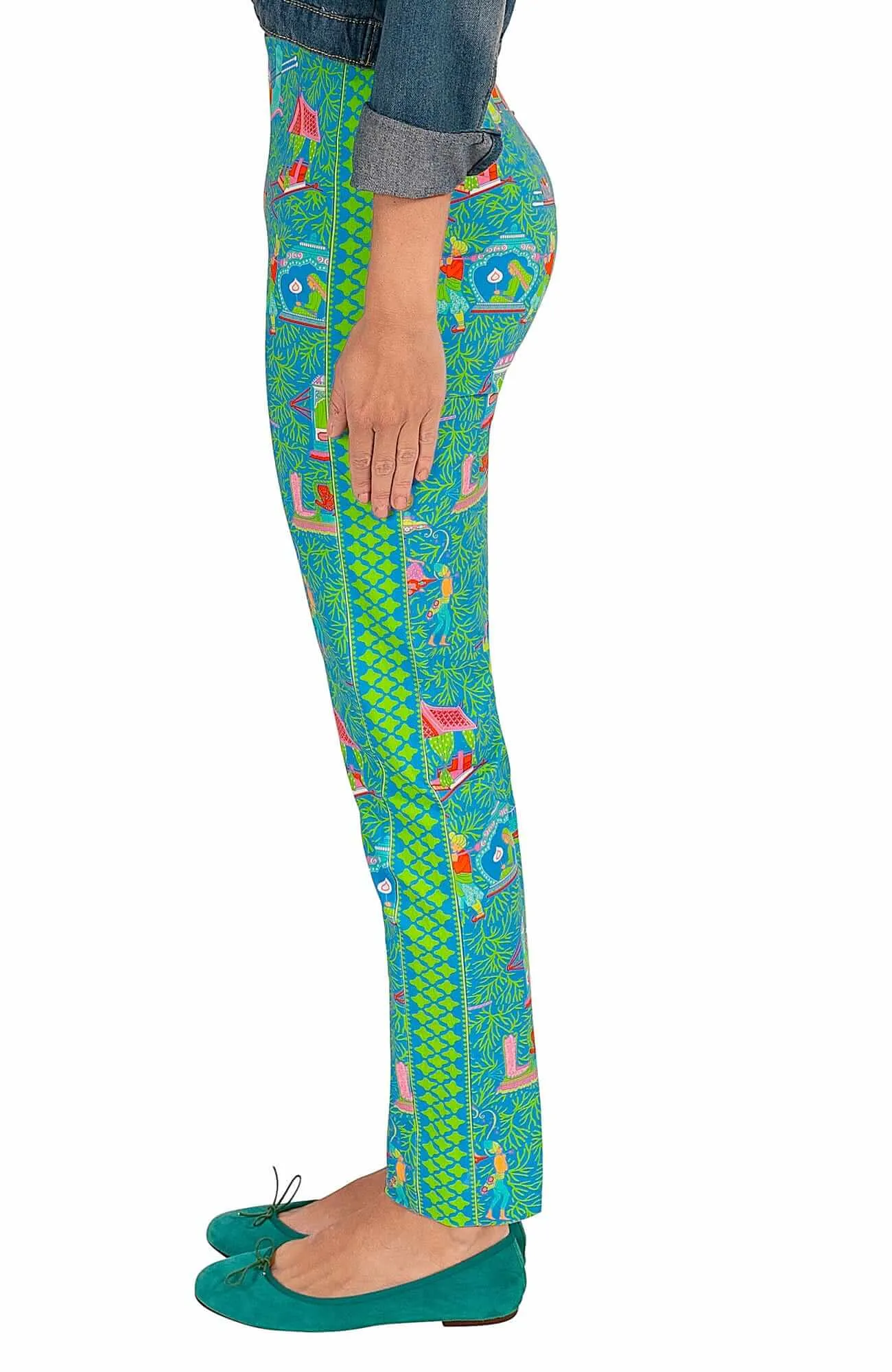 GripeLess Pull On Pant - Palanquin Party wedding pants