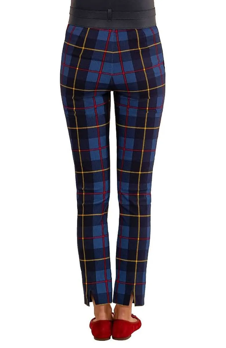 GripeLess Pull On Pant - Plaidly Cooper low-rise pants