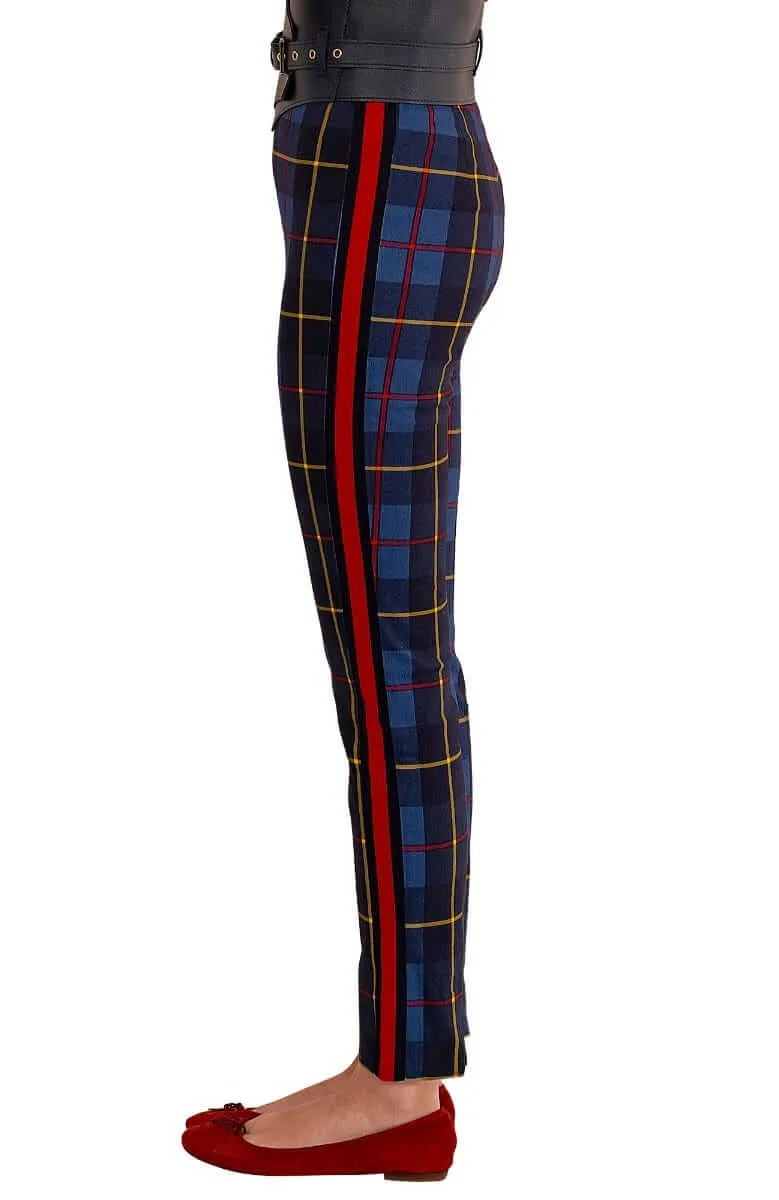 GripeLess Pull On Pant - Plaidly Cooper low-rise pants