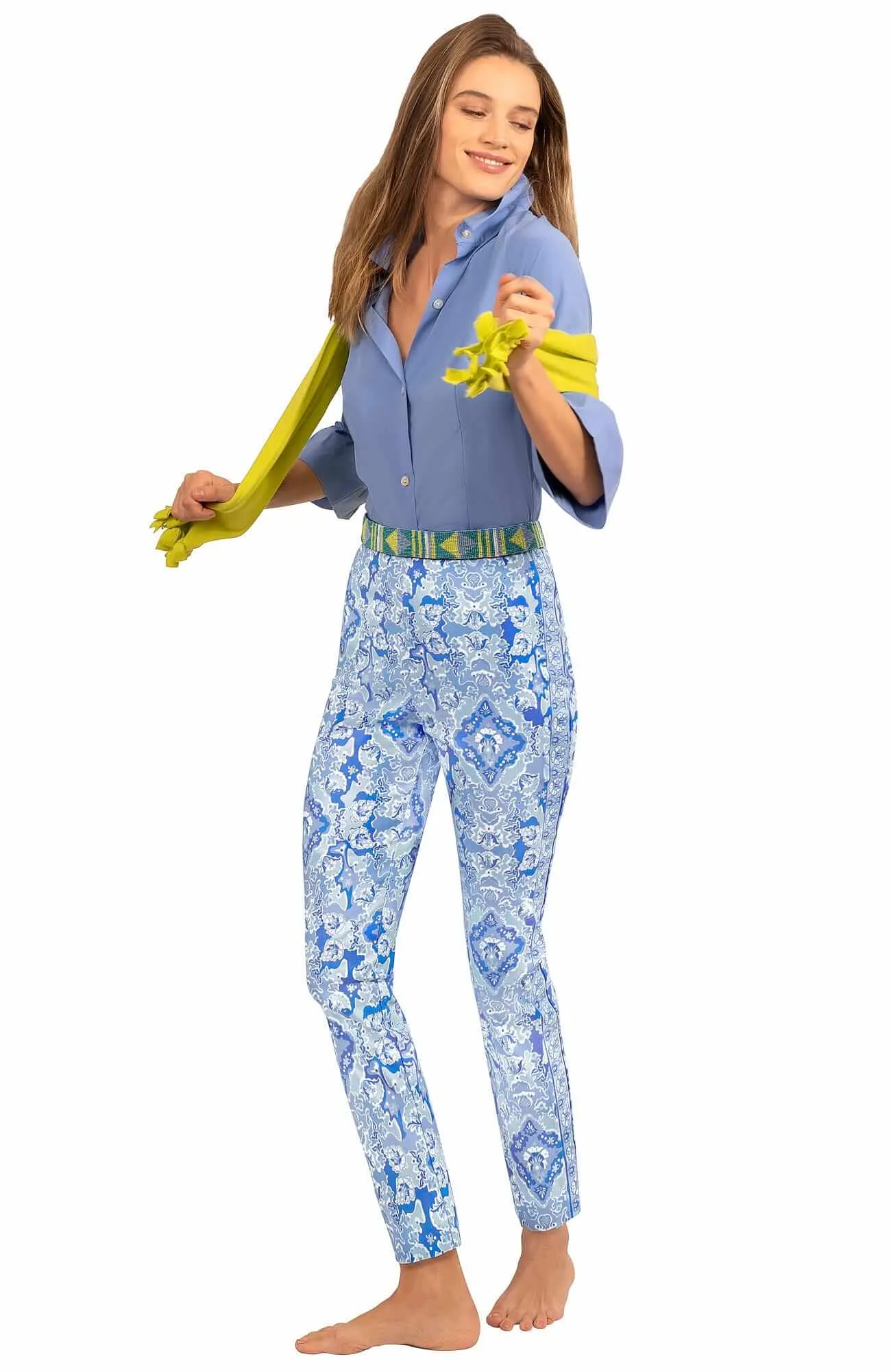 GripeLess Pull On Pant - Watteau flare pants