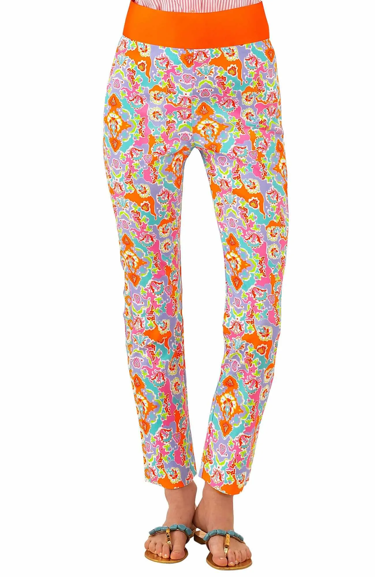 GripeLess Pull On Pant - Watteau flare pants