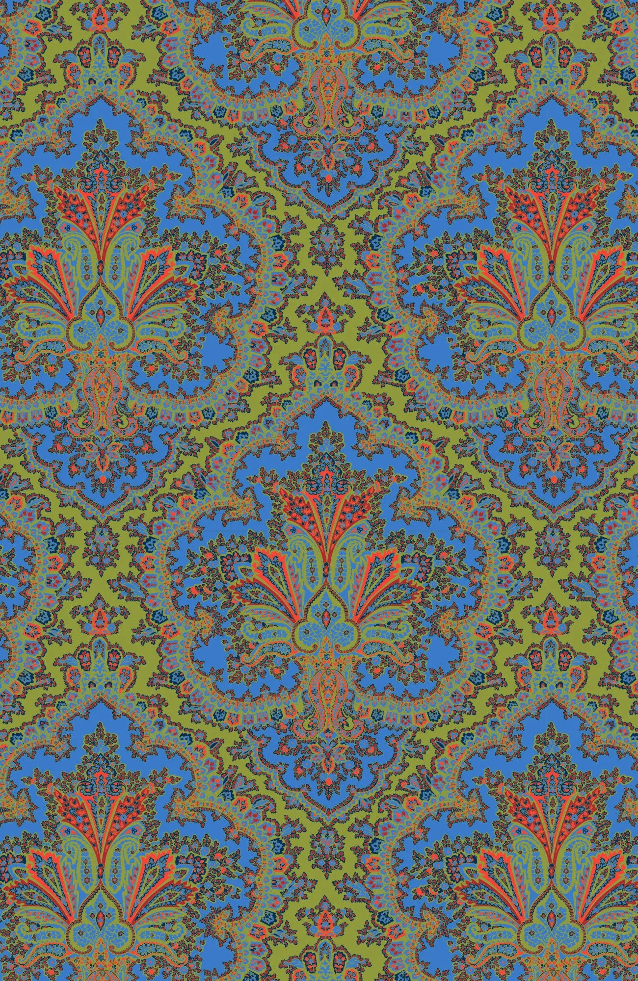 Gripeless Pull On Pants - Passion Paisley harem pants