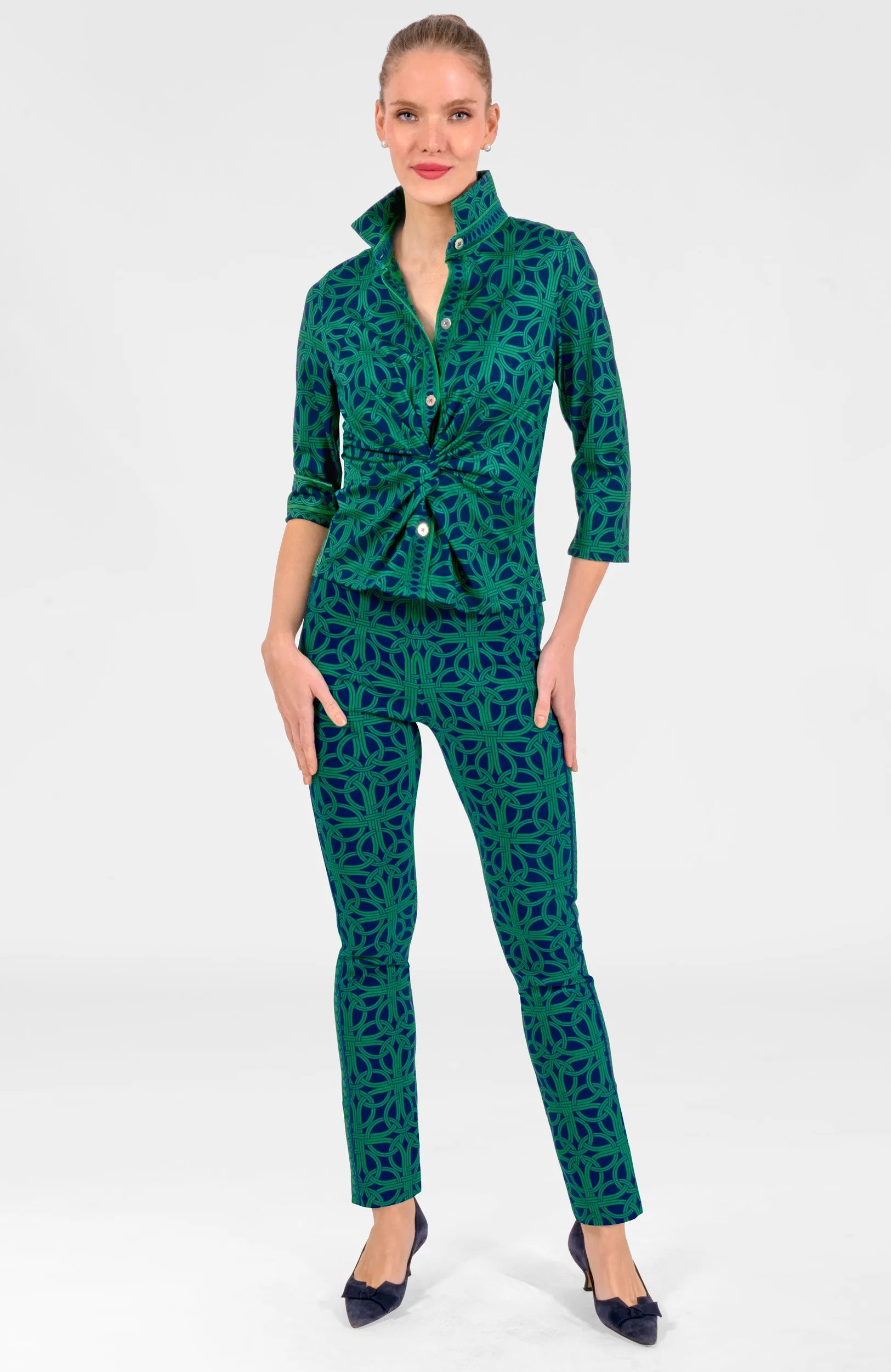 Gripeless Pull On Pants - Ring Toss emotional pants
