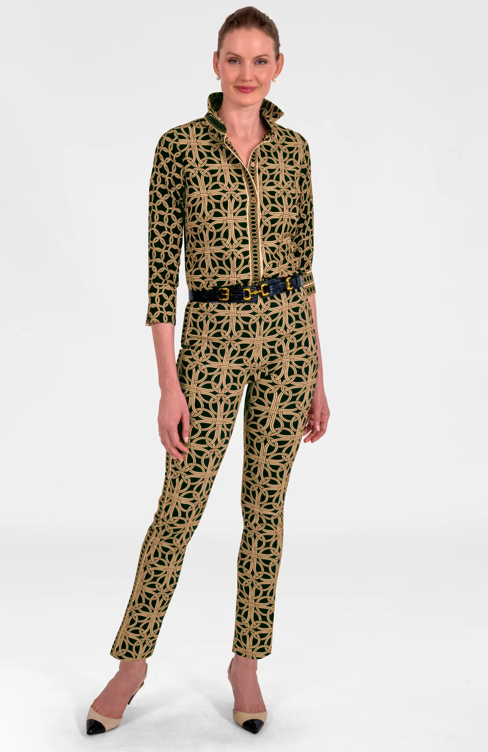 Gripeless Pull On Pants - Ring Toss emotional pants