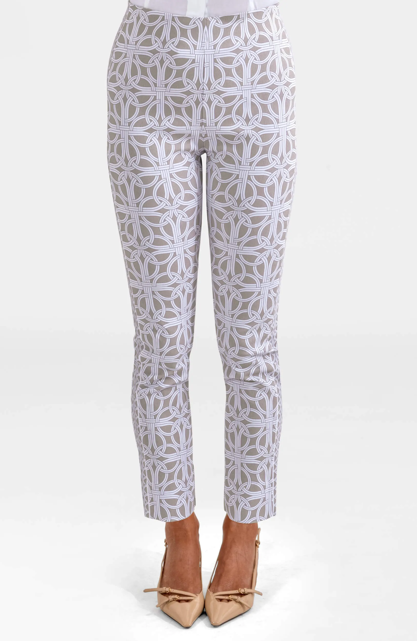 Gripeless Pull On Pants - Ring Toss loungewear