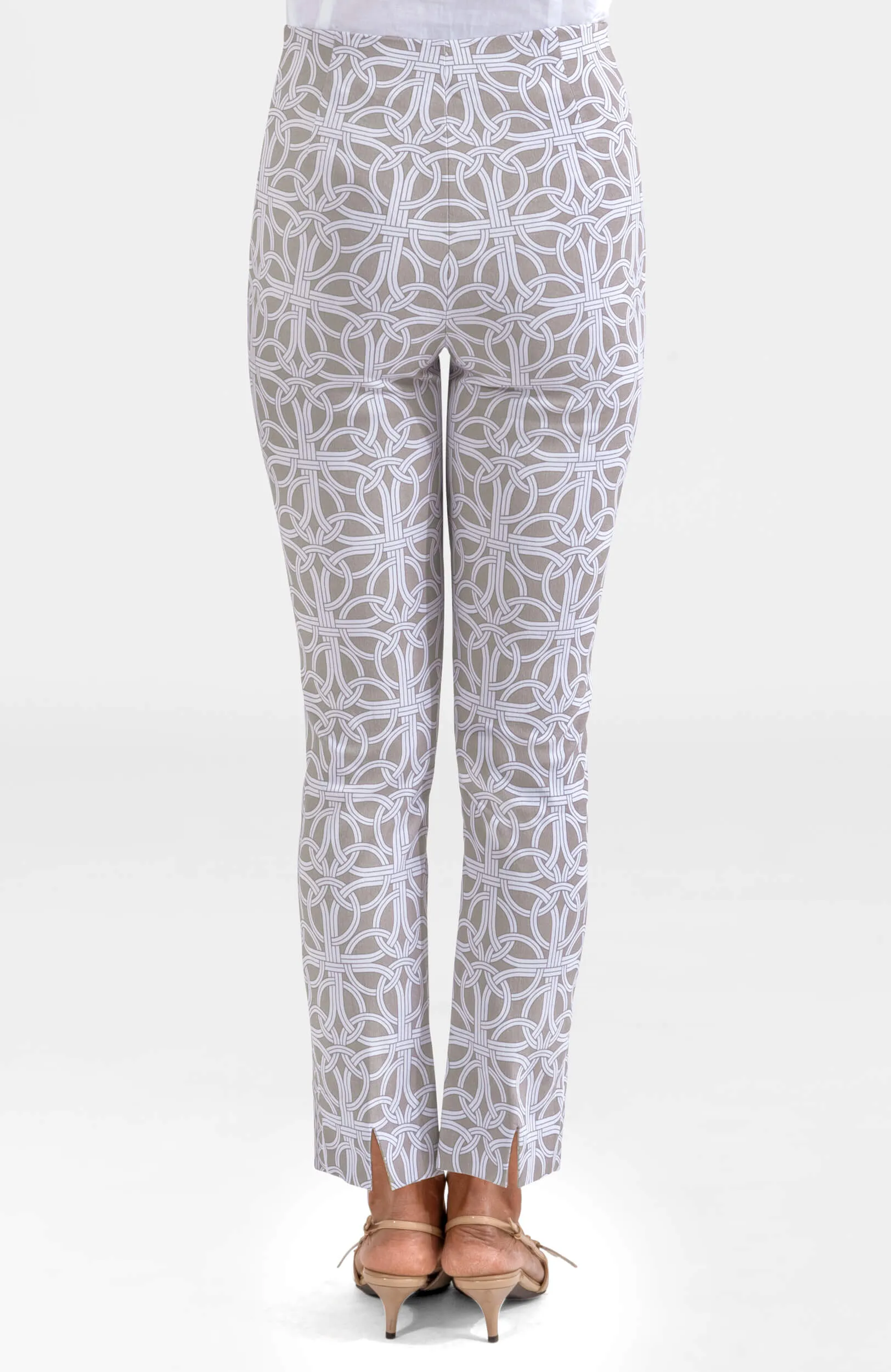 Gripeless Pull On Pants - Ring Toss loungewear