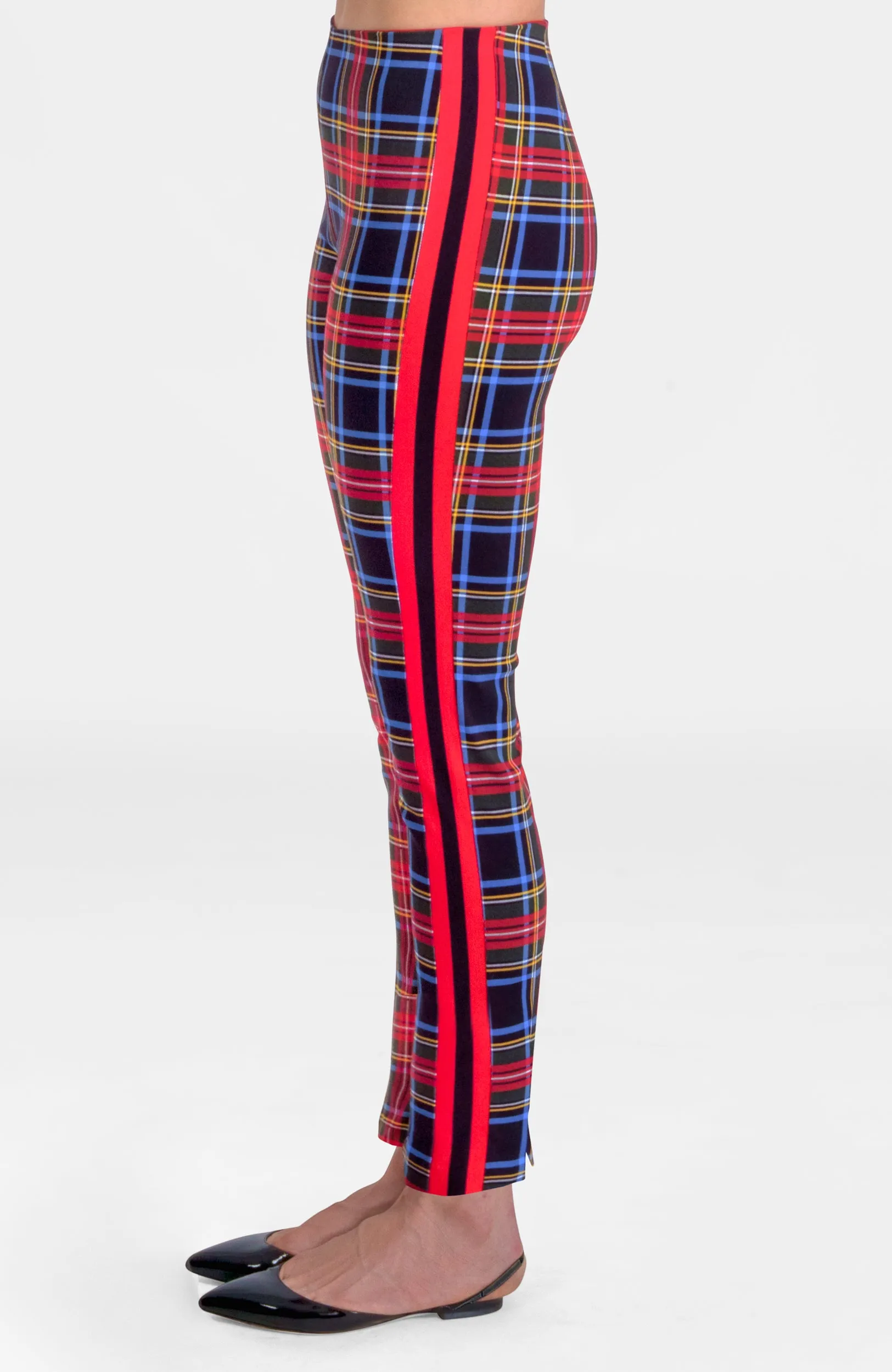 Gripeless Pull On Pants - Stewart Plaid streetwear pants