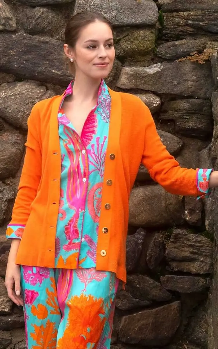 Grosgrain Heaven Cardigan cold ready