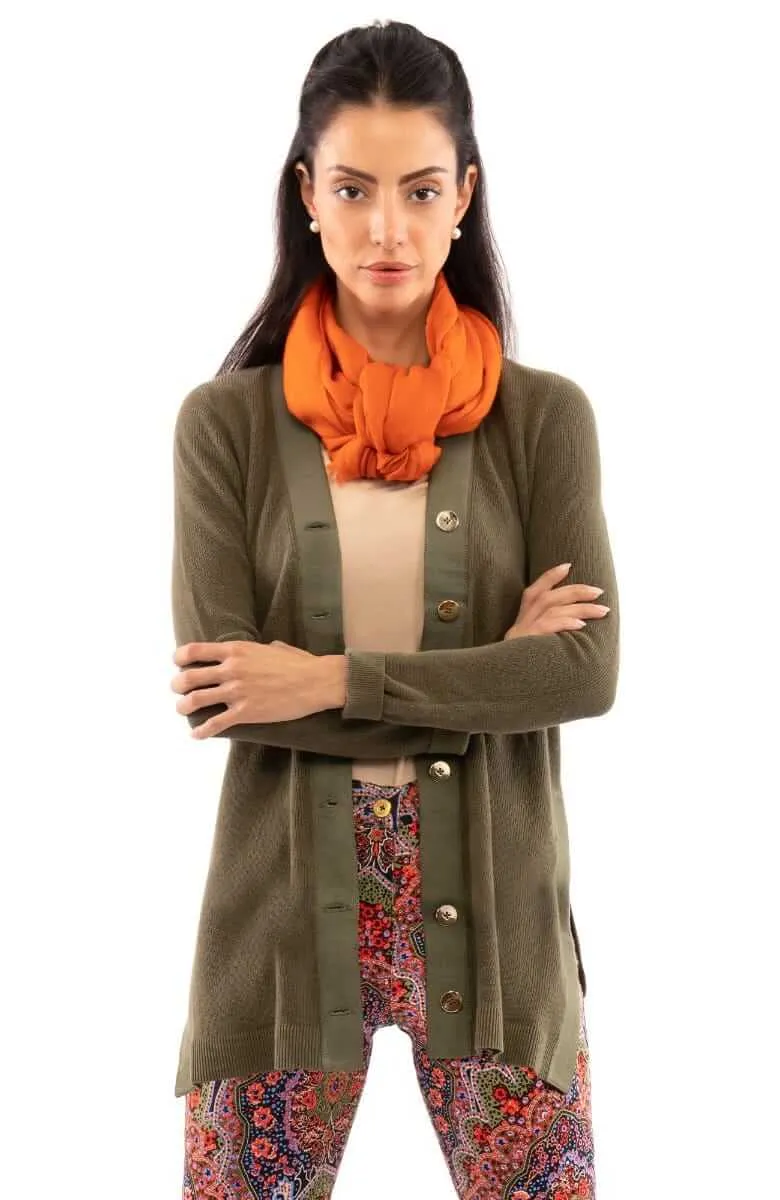Grosgrain Heaven Cardigan cold ready