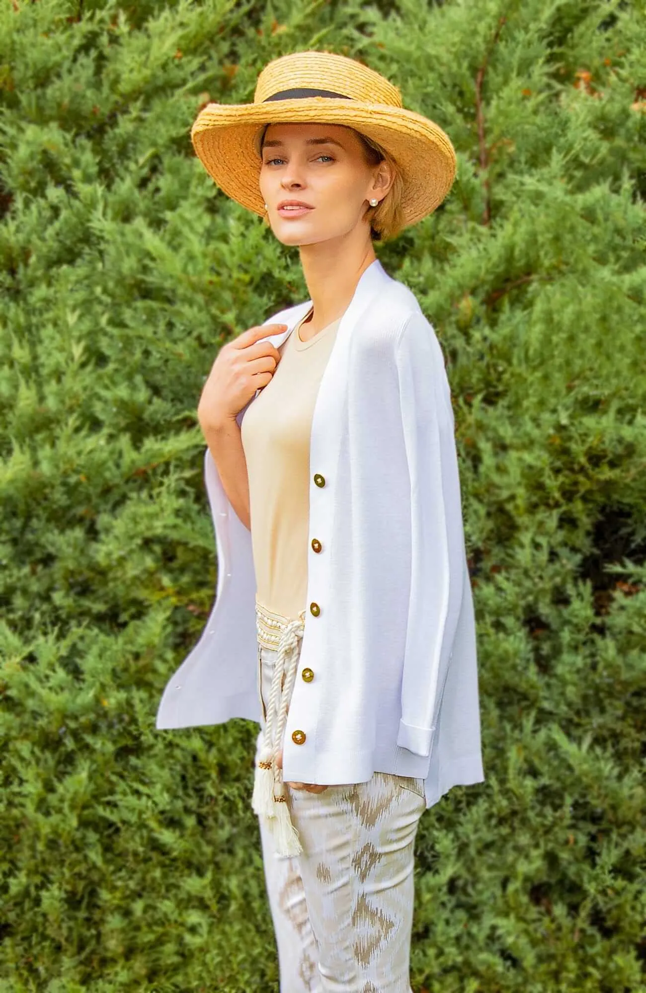 Grosgrain Heaven Cardigan cold ready