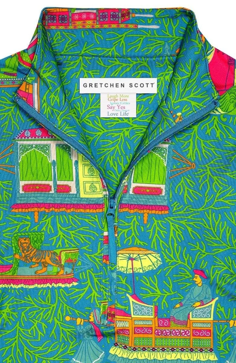 Half-Zip Pullover - Palanquin Party social standout