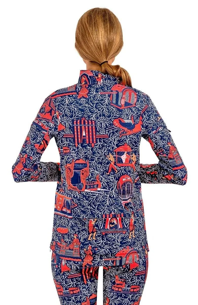 Half-Zip Pullover - Palanquin Party social standout