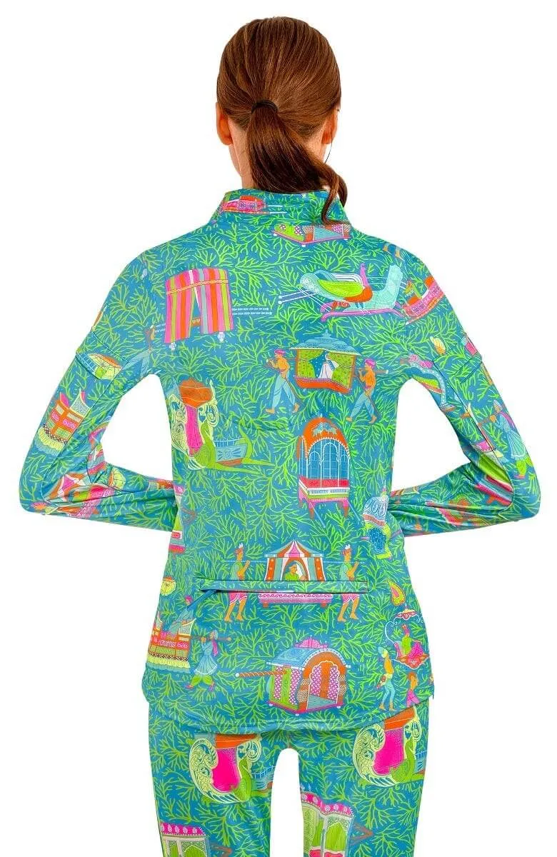 Half-Zip Pullover - Palanquin Party social standout