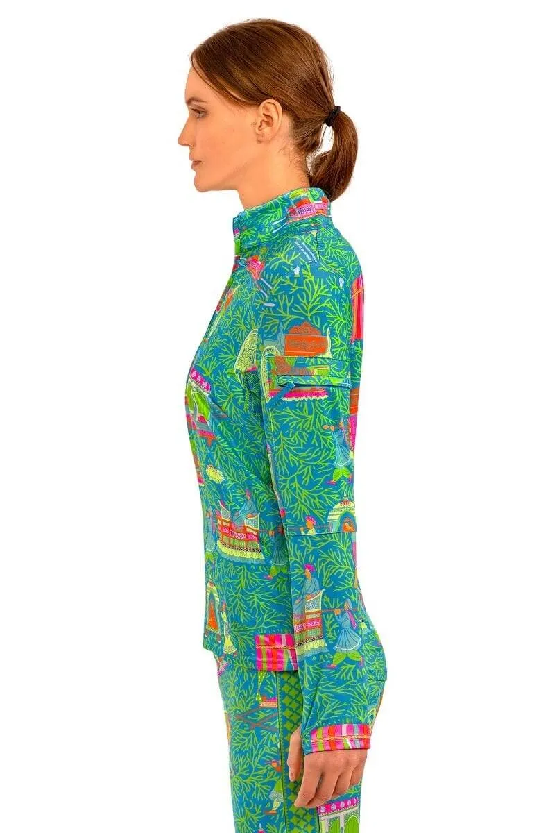 Half-Zip Pullover - Palanquin Party social standout