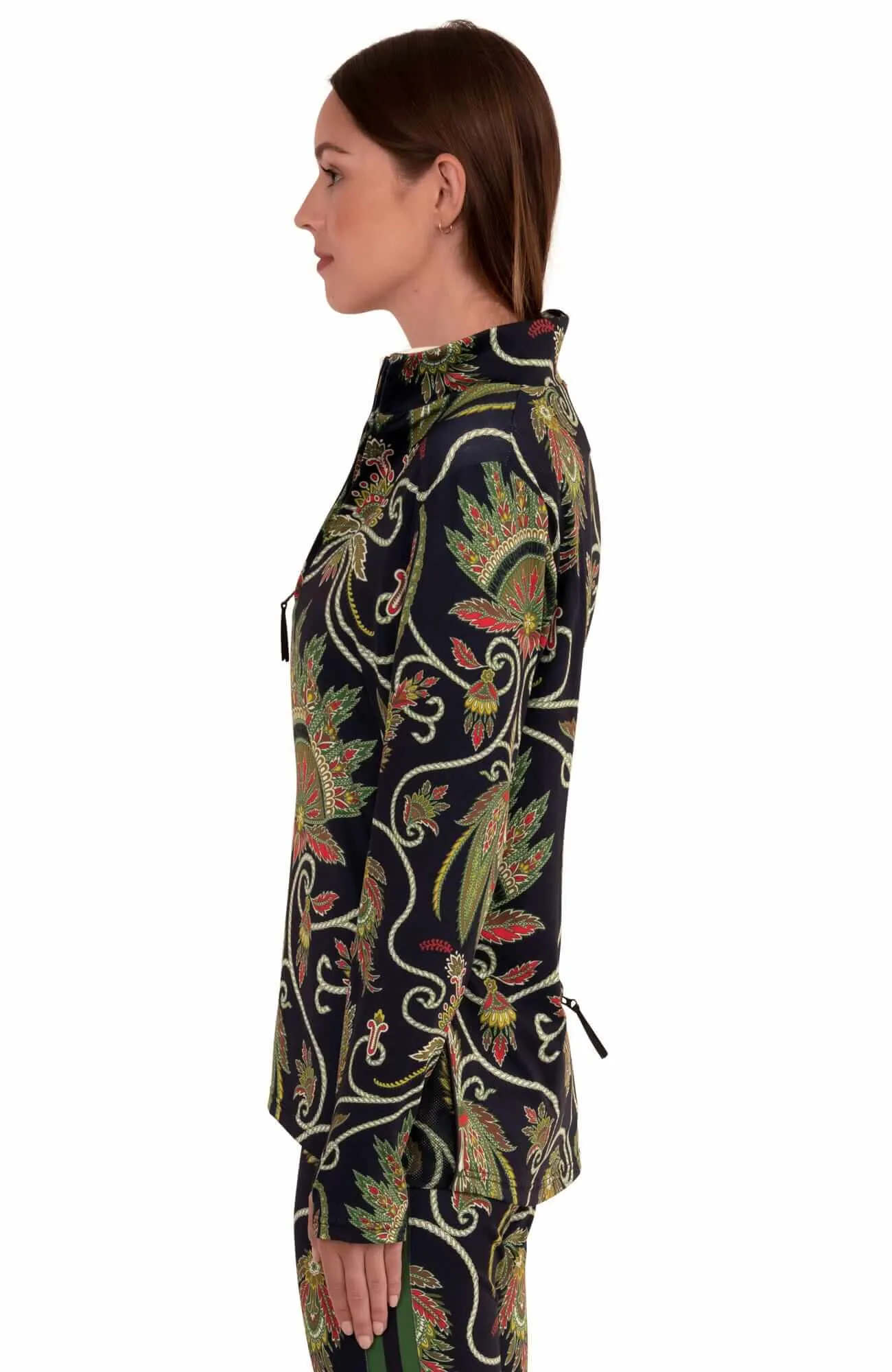 Half-Zip Pullover - Plume cycling wind-resistant
