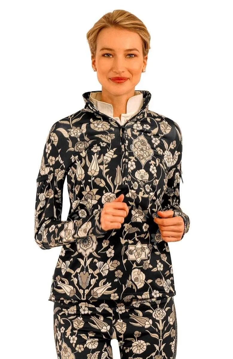 Half-Zip Pullover - Topkapi soft shape