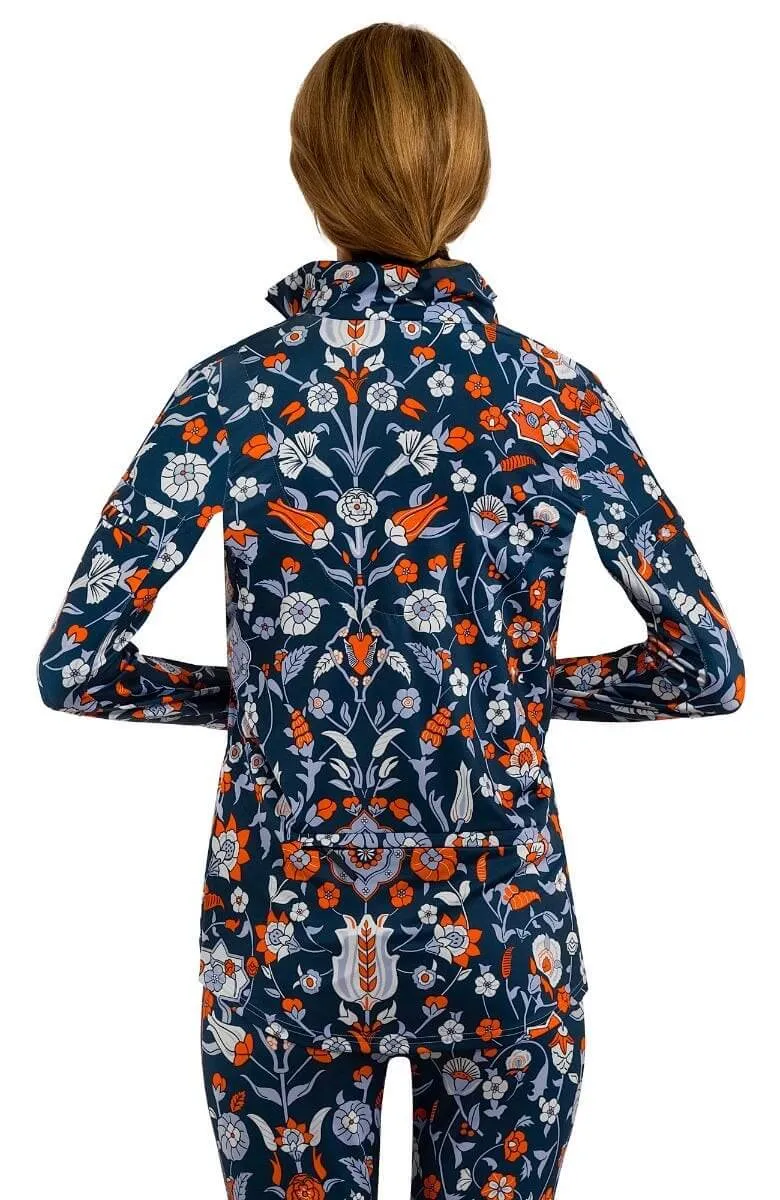 Half-Zip Pullover - Topkapi soft shape