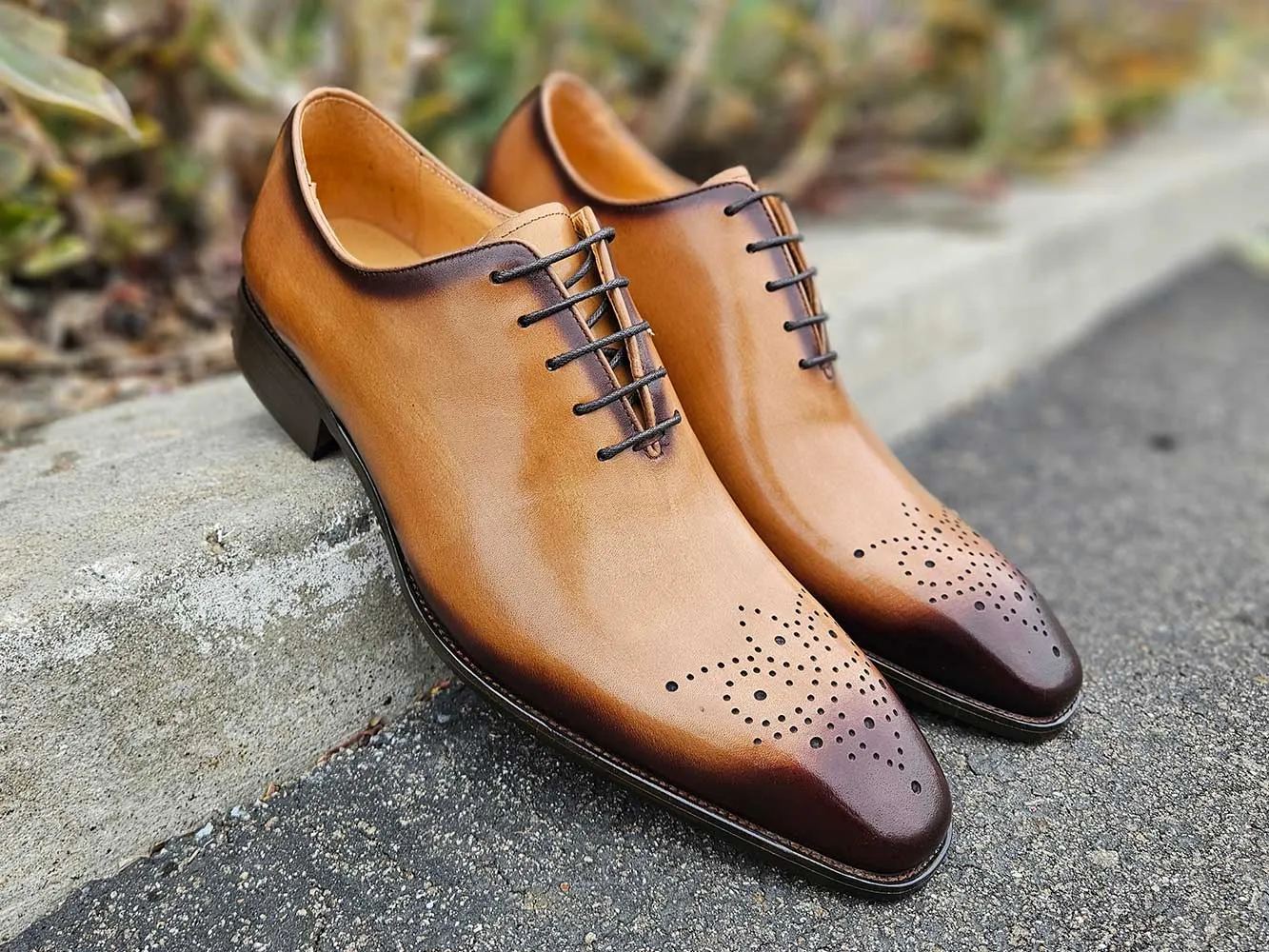 Hand Burnished Wholecut Calf Oxford modern classic