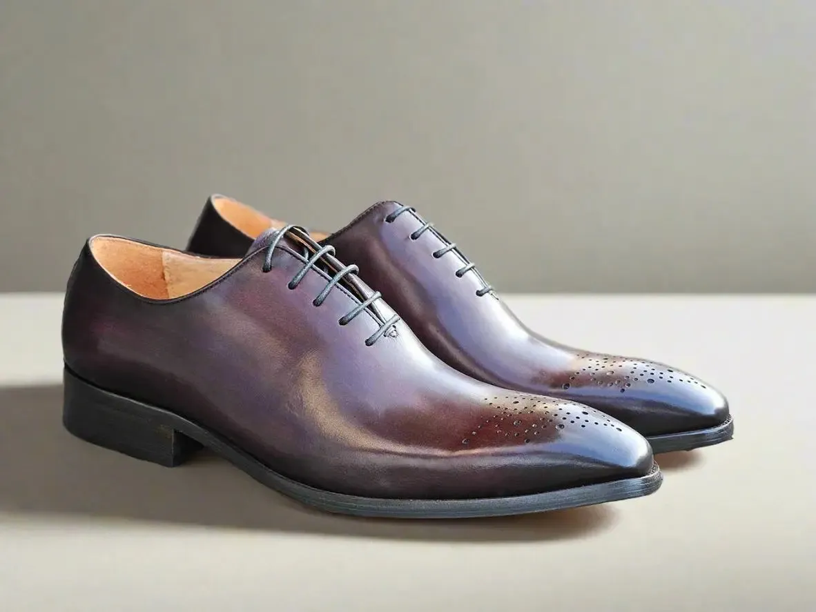 Hand Burnished Wholecut Calf Oxford modern classic