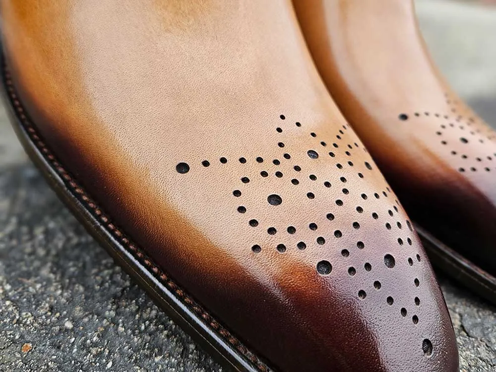 Hand Burnished Wholecut Calf Oxford modern classic